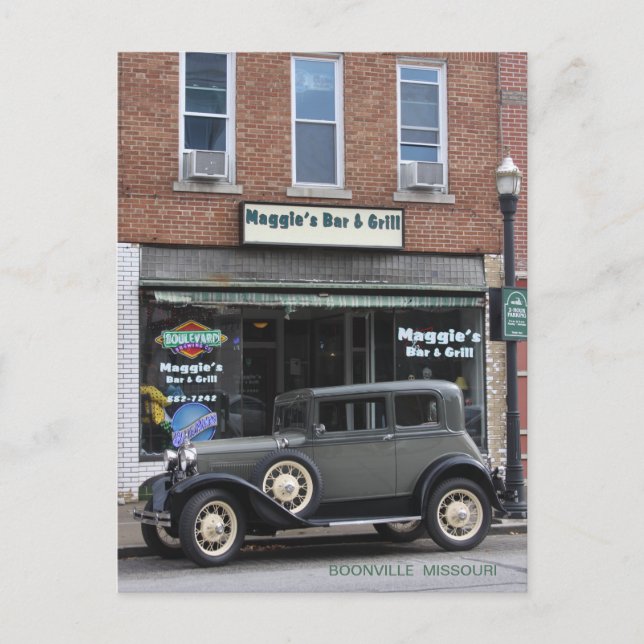 Postal Maggie's Bar & Grill (Anverso)