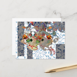 Postal Magia del gris