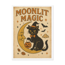 Magia Lunar de Halloween Vintage