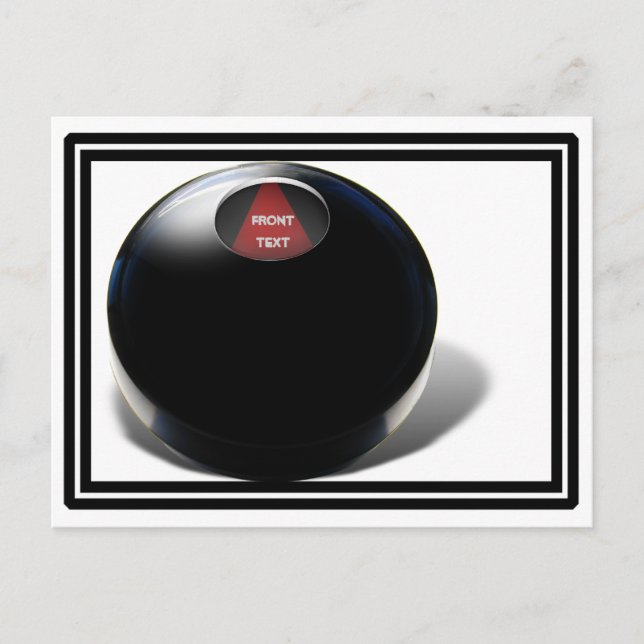Postal Magic 8 Ball (Anverso)
