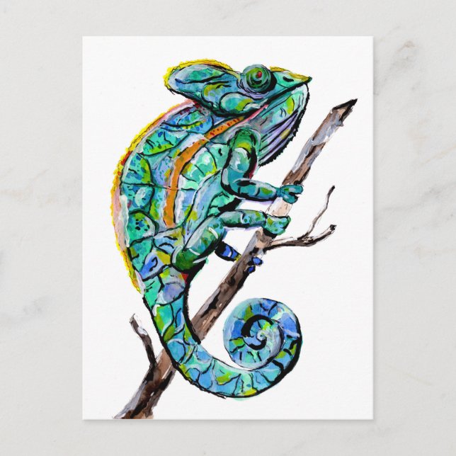 Postal Magic Chameleon (Anverso)