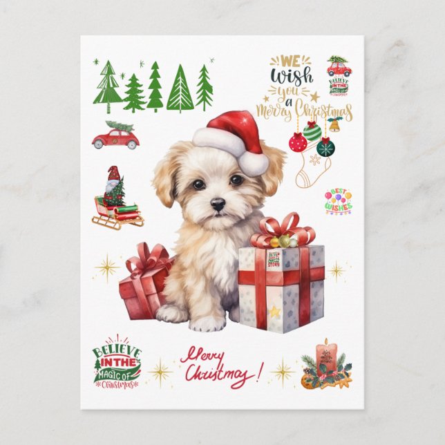 Postal magic of christmas (Anverso)