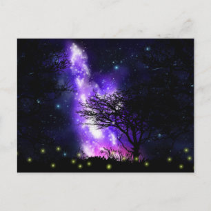 Postal mágica vía láctea