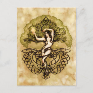 Postal Mágica Vida en Tierra