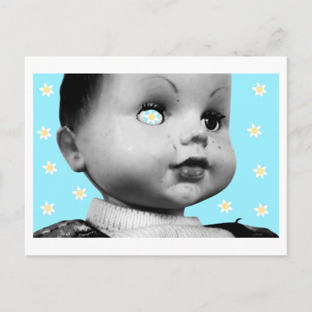 Postal Magical Daisies for World Peace (Anverso)