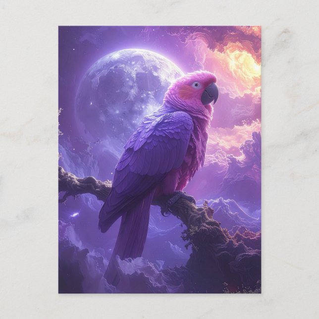 Postal Magical Parrot (Anverso)