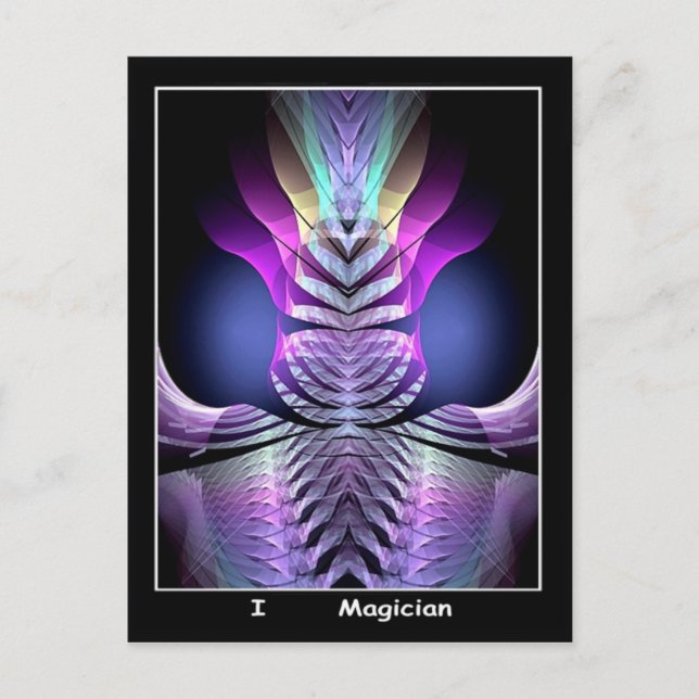 Postal Magiciano (Anverso)