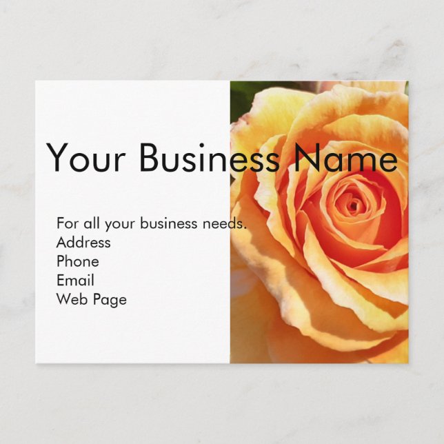 Postal Magnetic Business Card - Self Promotion (Anverso)