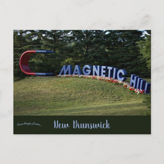 Postal Magnetic Hill Moncton New Brunswick Canada (Anverso)
