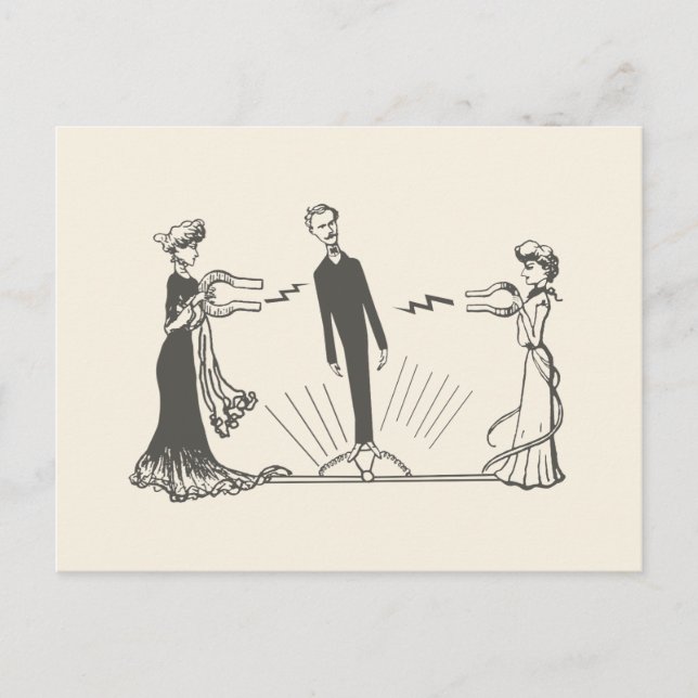 Postal Magnetismo animal - UNISEX / (Anverso)