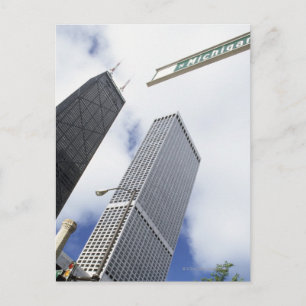 Postal Magnífica Milla, avenida Michigan, Hancock