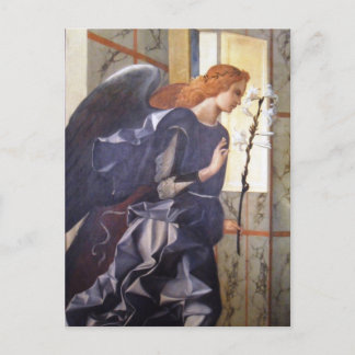 Postal Magnífico Giovanni Bellini Angel Anunciación