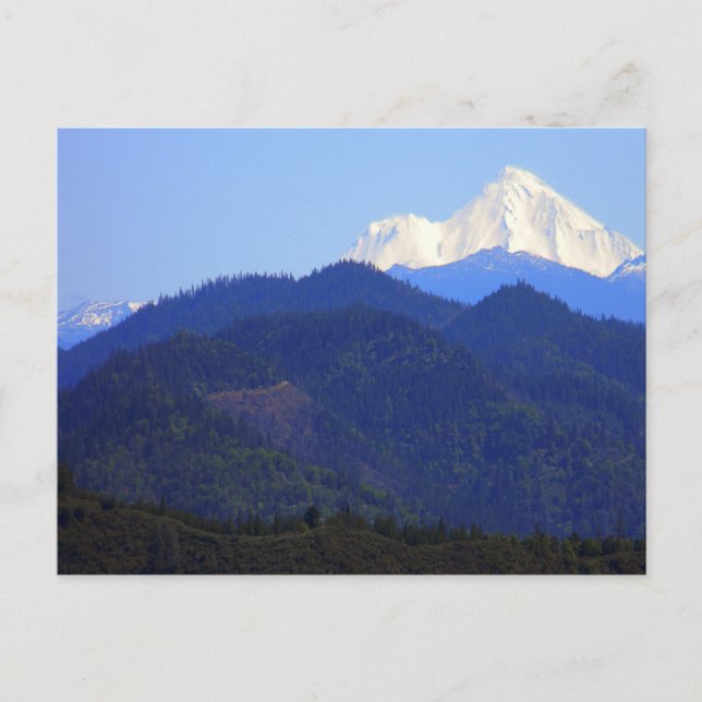 Postal Magnífico Monte Shasta...... (Anverso)