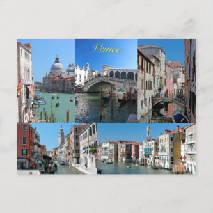 Postal ¡Magnífico! Venecia definitiva, Rialto, Gran Canal