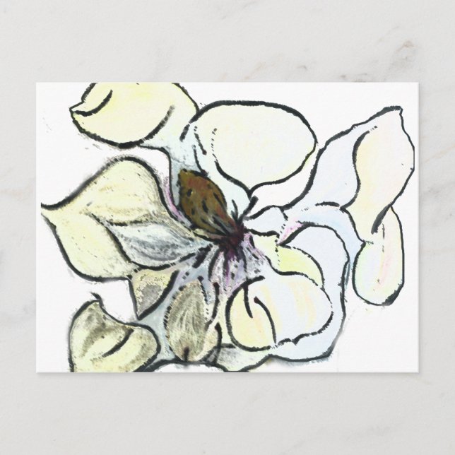 Postal Magnolia (Anverso)
