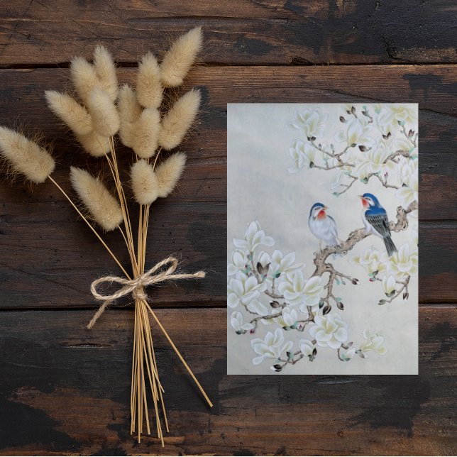 Postal Magnolia blanca (Subido por el creador)