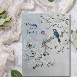 Postal Magnolia blanca