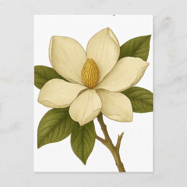 Postal Magnolia - Nobleza (Anverso)