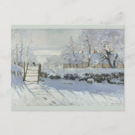 Postal Magpie Claude Monet