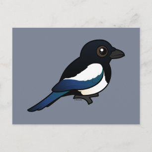 Postal Magpie de bollo