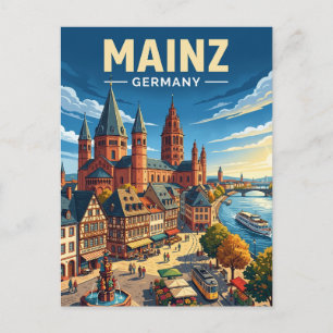 Postal Maguncia Alemania