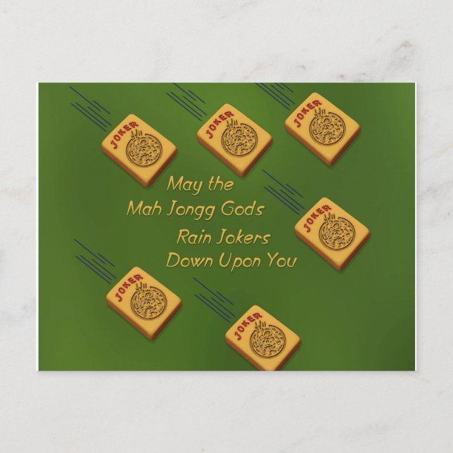 Postal Mah Jong Wishes (Anverso)