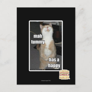 Postal Mah tummy es feliz