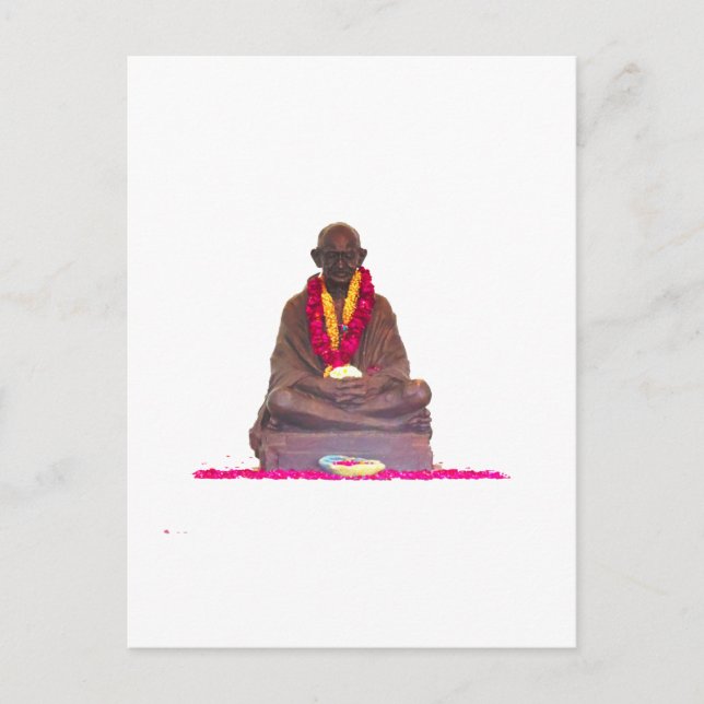 Postal Mahatma GANDHI Padre de la nación India (Anverso)