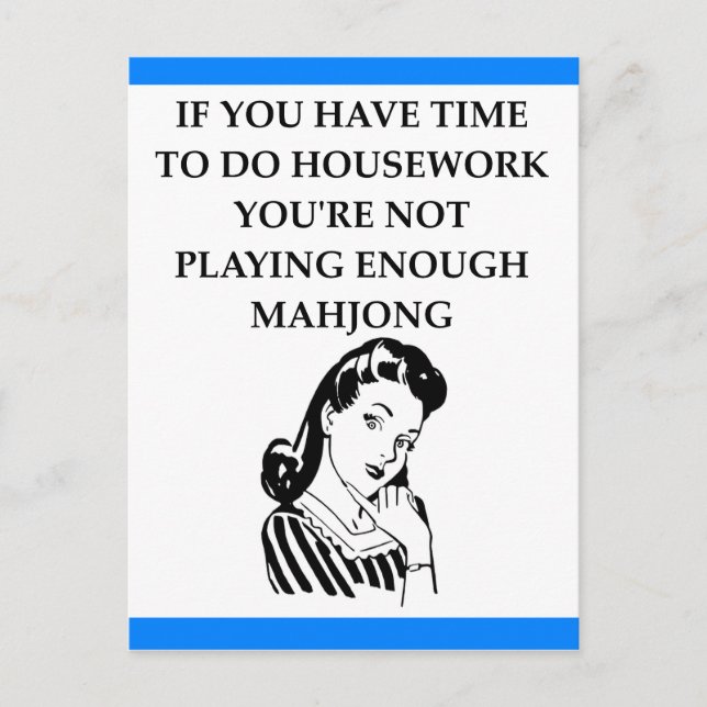 POSTAL MAHJONG (Anverso)