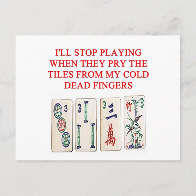 Postal mahjong (Anverso)