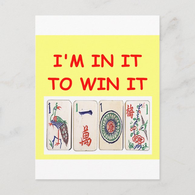 Postal mahjong (Anverso)