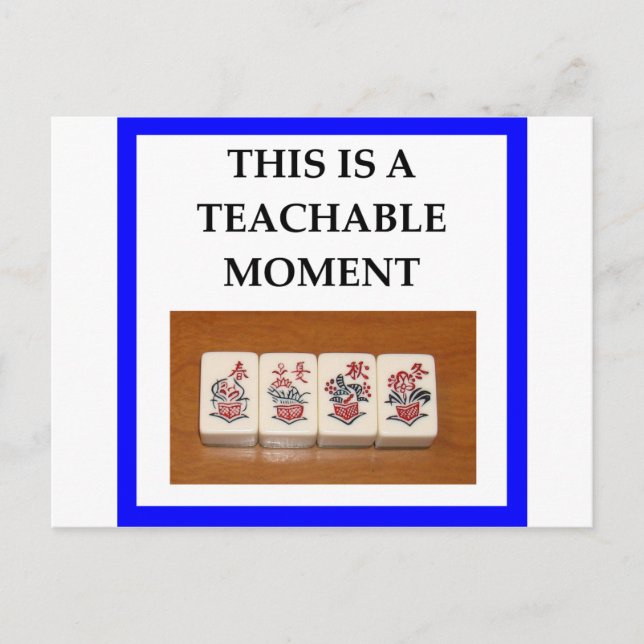 Postal mahjong (Anverso)