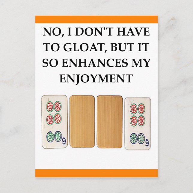 Postal mahjong (Anverso)