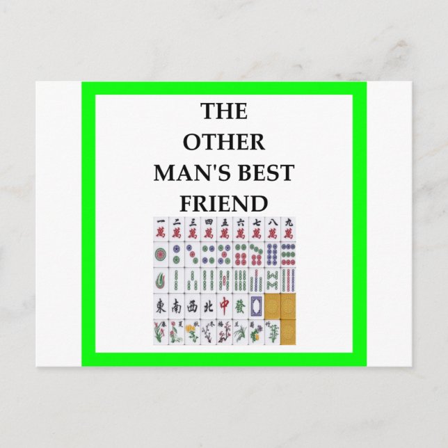 Postal mahjong (Anverso)