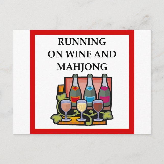 POSTAL MAHJONG (Anverso)