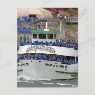 Postal Maid of the Mist Boat - Cataratas del Niágara