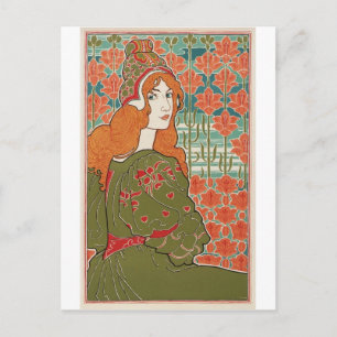 Postal Maiden pelirroja