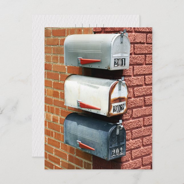 POSTAL MAIL BOX POST BOX POSTCROSSING (Anverso / Reverso)