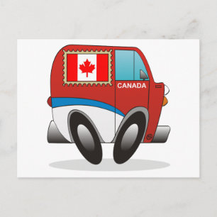 Postal Mail Truck Canada