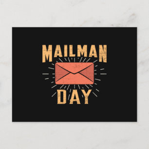 Postal Mailman Day Post Postman Mail Job Delivery Gift