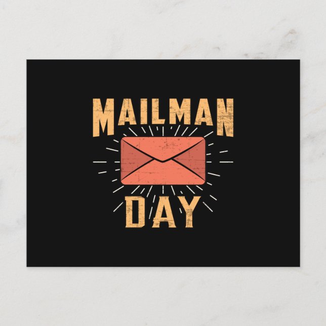 Postal Mailman Day Post Postman Mail Job Delivery Gift (Anverso)