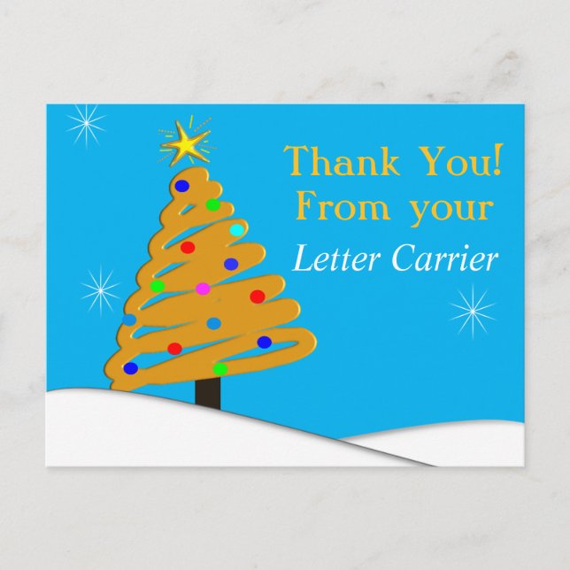 Postal Mailman GRACIAS POR POSTCARDS IV (Anverso)