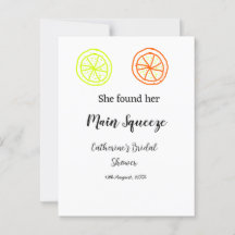 Main Squeeze limón cítrico despedida de soltera añ