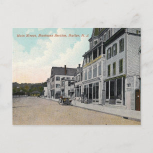 Postal Main St, Butler, New Jersey, Vintage