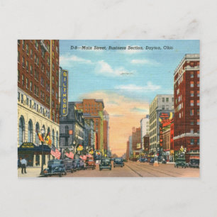 Postal Main St., Dayton, Ohio Vintage
