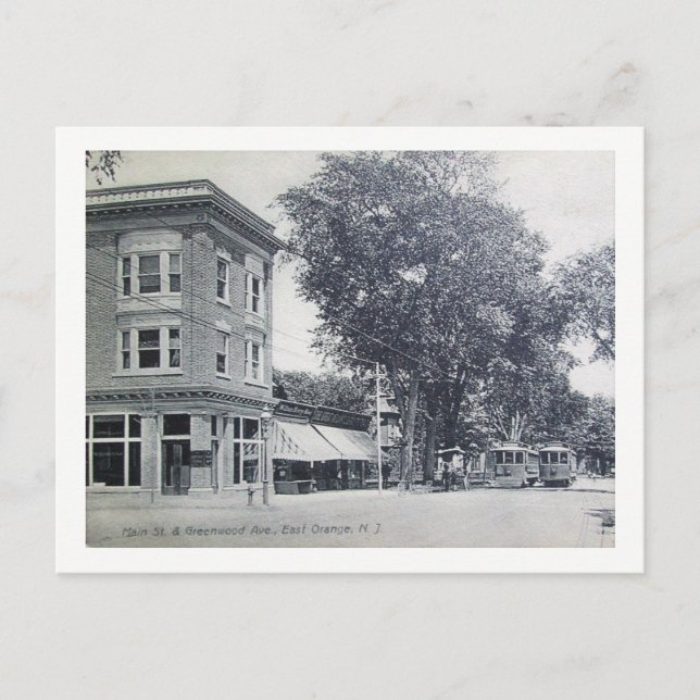 Postal Main St, East Naranja, NJ Vintage (Anverso)