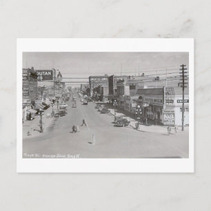 Postal Main St, Moose Jaw, Saskatchewan Vintage