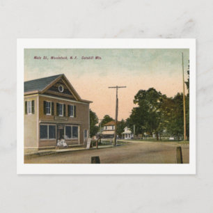 Postal Main St., Woodstock, New York Vintage