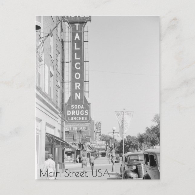 Postal Main Street, Marshalltown, Iowa (Anverso)