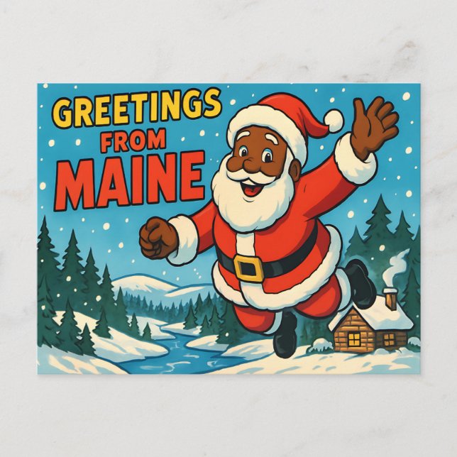 postal MAINE (Anverso)